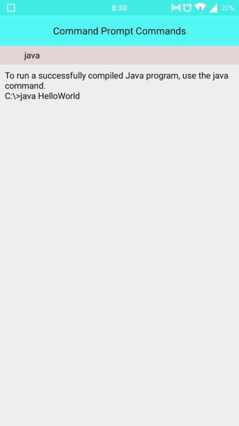 Command Prompt Commands скриншот 5