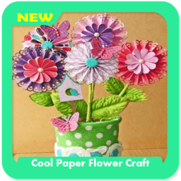Cool Paper Flower Craft أيقونة
