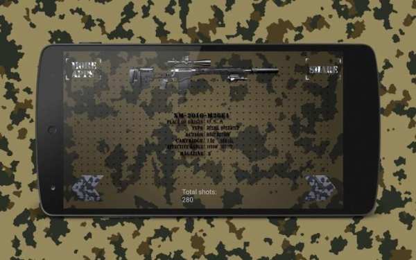 Sniper Rifles Simulator FREE स्क्रीनशॉट 4