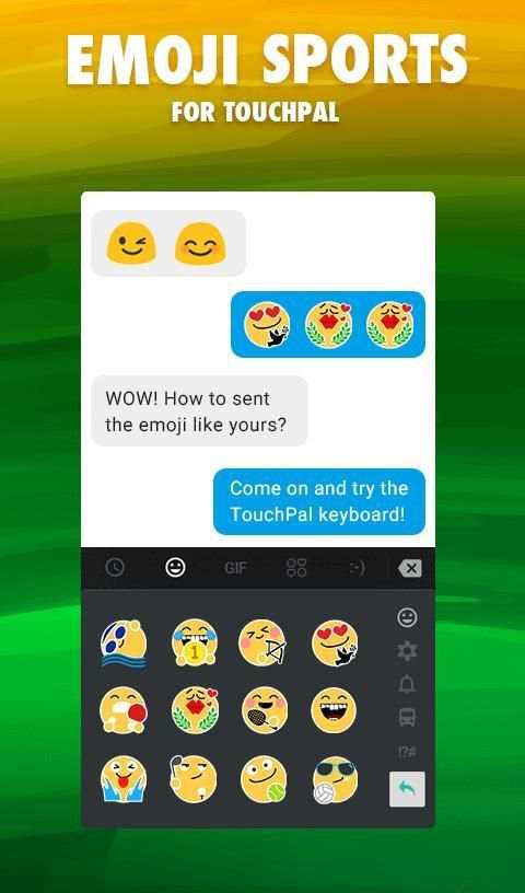 Rio Summer Sports Emoji Pack скриншот 1