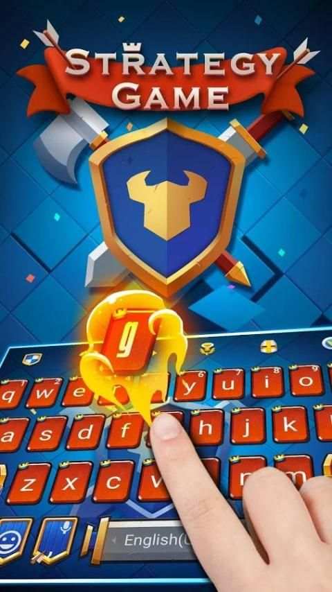Strategy Games Keyboard Theme screenshot 4