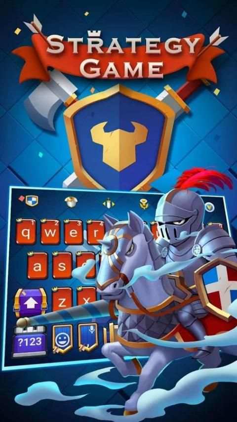 Strategy Games Keyboard Theme screenshot 3