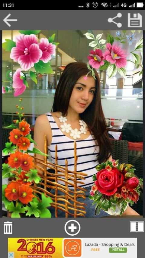 Flowers Photo Sticker screenshot 6