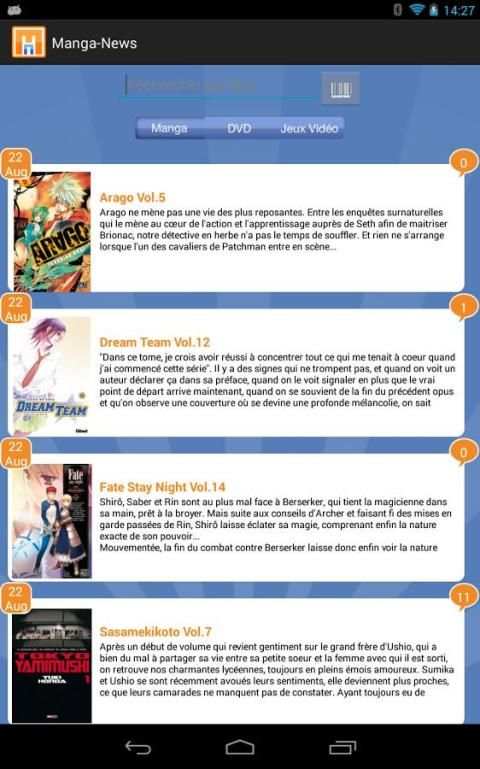Manga-News screenshot 7