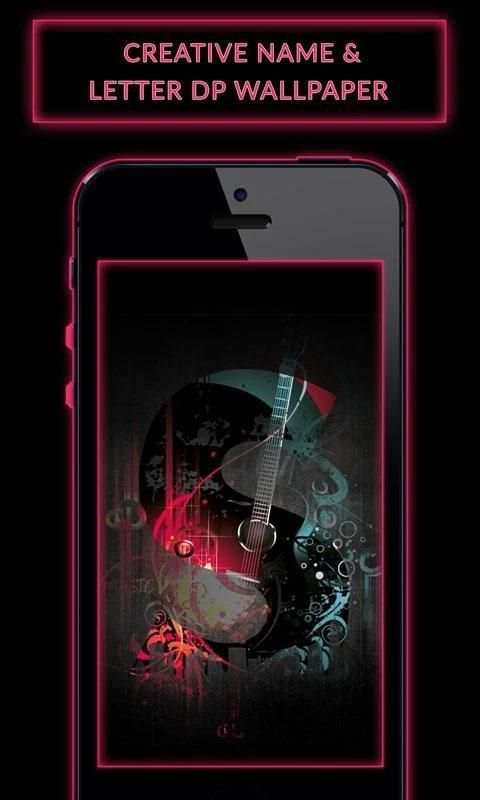 Creative Name & Letter DP Wallpaper 1 تصوير الشاشة
