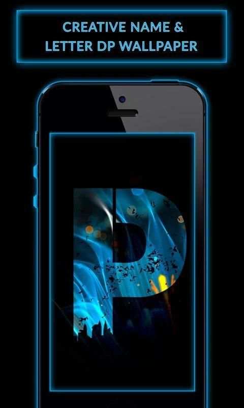 Creative Name & Letter DP Wallpaper 6 تصوير الشاشة