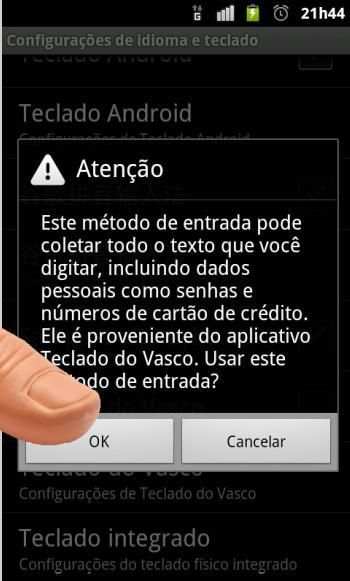 Teclado do Vasco screenshot 5