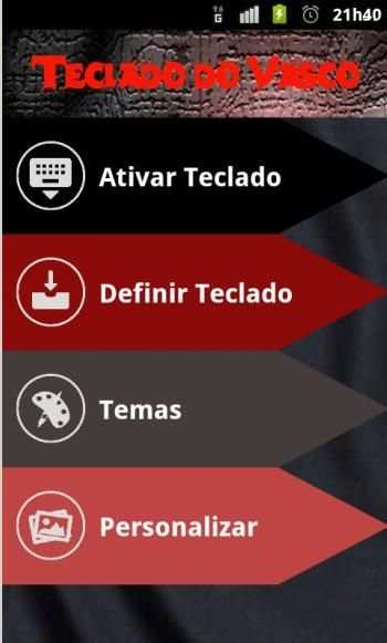 Teclado do Vasco screenshot 8