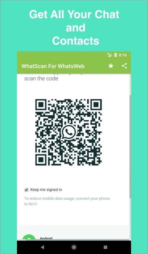 WhatScan For WhatsWeb screenshot 2