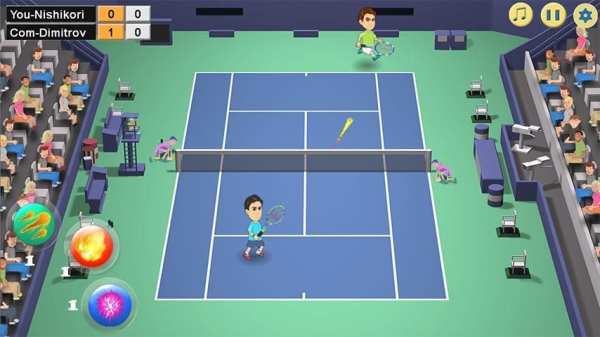 Mini Tennis Game скриншот 1