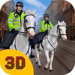 Police Horse Simulator 3D أيقونة