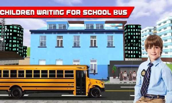 New City Schoolbus driver Simulation 3d screenshot 3