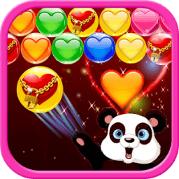 Bubble Valentine Panda icon