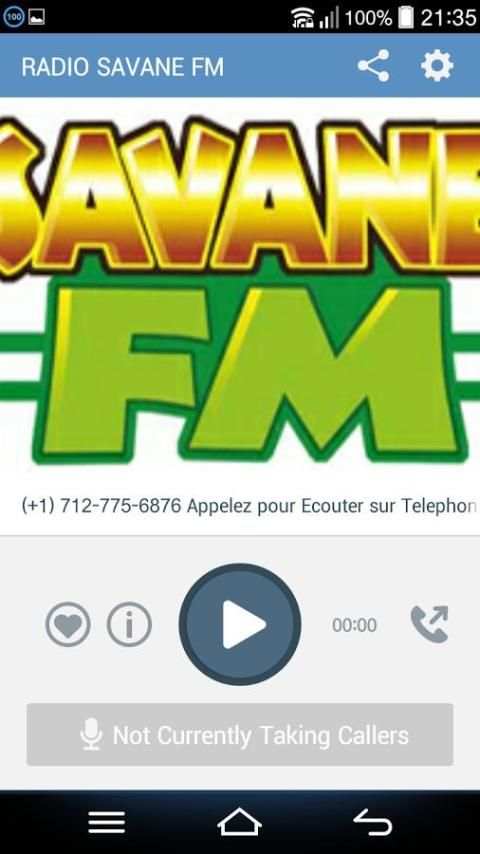 Savane FM screenshot 1
