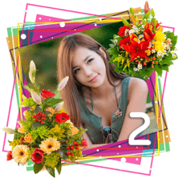 Edit Flowers Photo Frame 2 आइकन