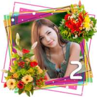 Edit Flowers Photo Frame 2