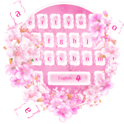 Romantic Sakura Keyboard Theme иконка
