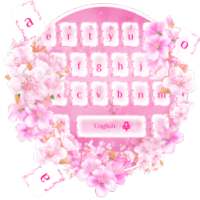 Romantic Sakura Keyboard Theme