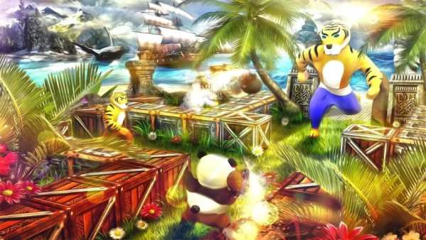 Hero Panda Bomber: 3D Fun स्क्रीनशॉट 8