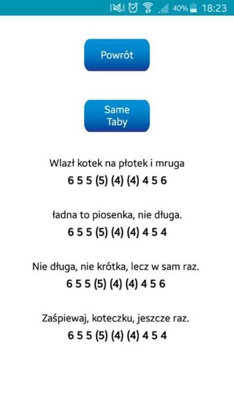Harmonijka Taby screenshot 1