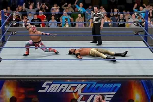 Game WWE 2K17 Smackdown Hint 2 تصوير الشاشة