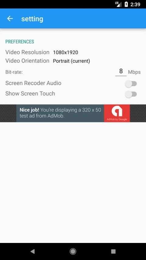 Screen Recorder 2018 скриншот 1