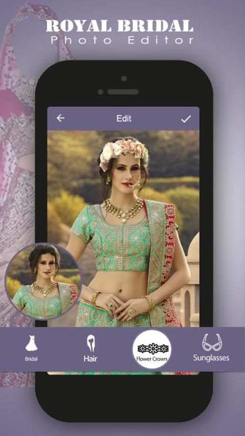Royal Bridal Photo Editor screenshot 2