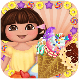 Dora Ice Cream Maker-Cooking Game icon