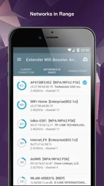 Extender Wifi Booster And Analyzer screenshot 3