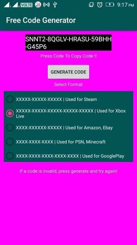 Gift Code Generator скриншот 4