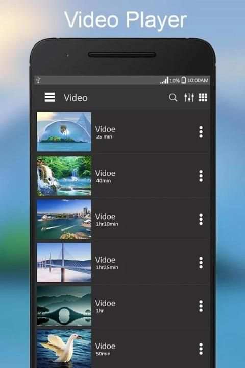 Indian MAX Player : HD Video Player 2 تصوير الشاشة