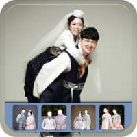 Korean Traditional Wedding Couple on 9Apps