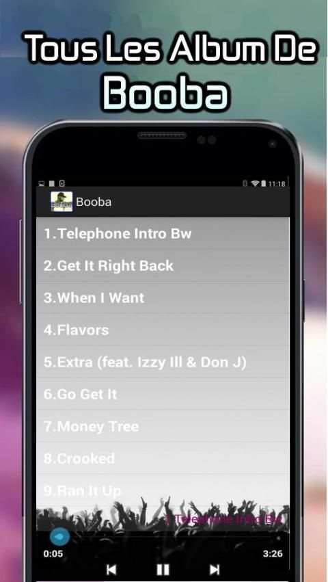 Ecoutez Booba 2018 screenshot 2