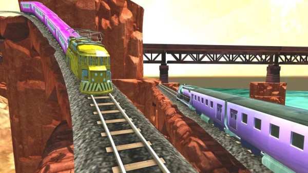 Indian Train Driving Simulator 2018 स्क्रीनशॉट 2