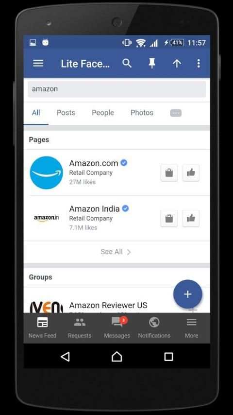 Lite Facebook Messenger Security screenshot 3