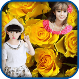 ikon Barbary Flower Frame Photo Editor Blend Me Collage