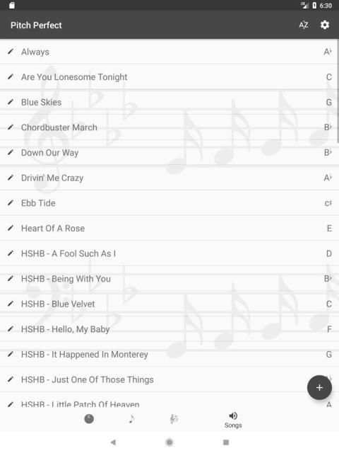 Pitch Perfect (Digital Pitch Pipe) screenshot 3