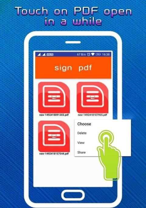 Sign on PDF screenshot 5