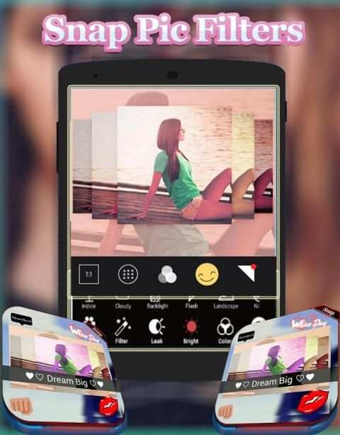 SnapPic Pro - Collage Photo Editor & Beauty Cam screenshot 1
