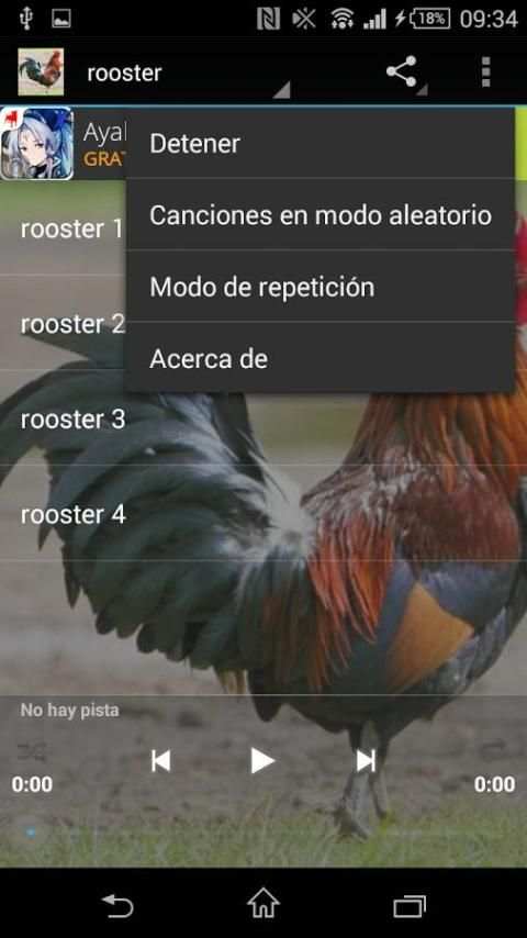 Sonidos del gallo gratis скриншот 2