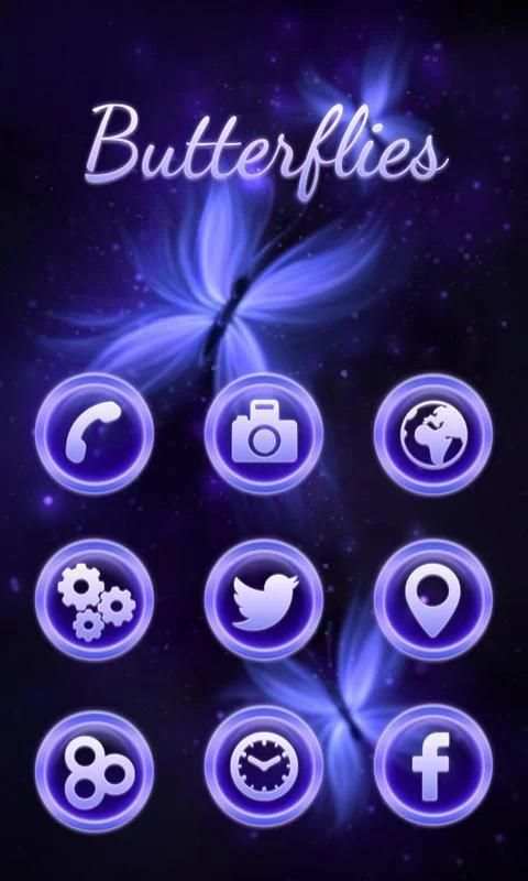 Butterflies GO Launcher screenshot 2