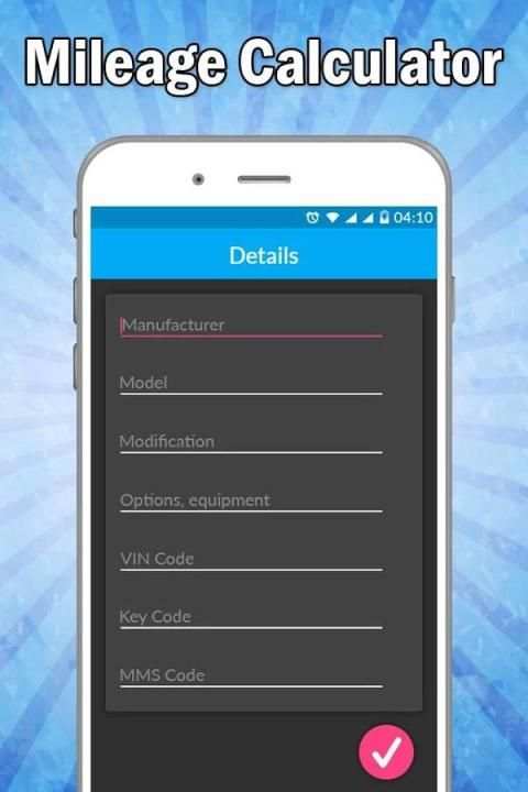 Mileage Calculator 2 تصوير الشاشة