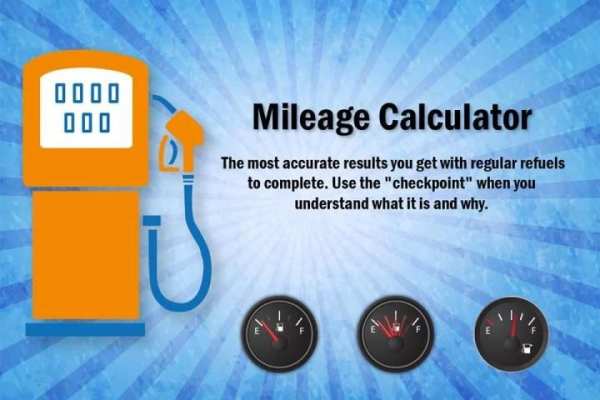 Mileage Calculator 1 تصوير الشاشة