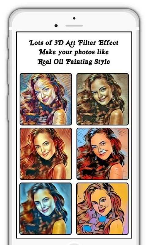Selfie Art Filter Photo Editor скриншот 3