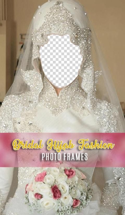 Bridal Hijab Fashion Photo Frames screenshot 2