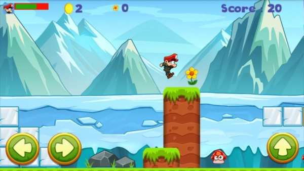 Super jabber jump (jungle) screenshot 2