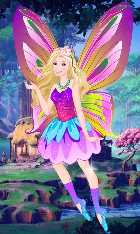 Barbie mariposa deals dress up