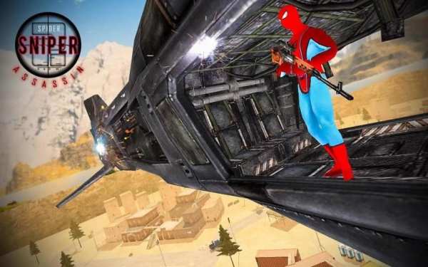 Spider vs Gangster Sniper Shooting screenshot 1
