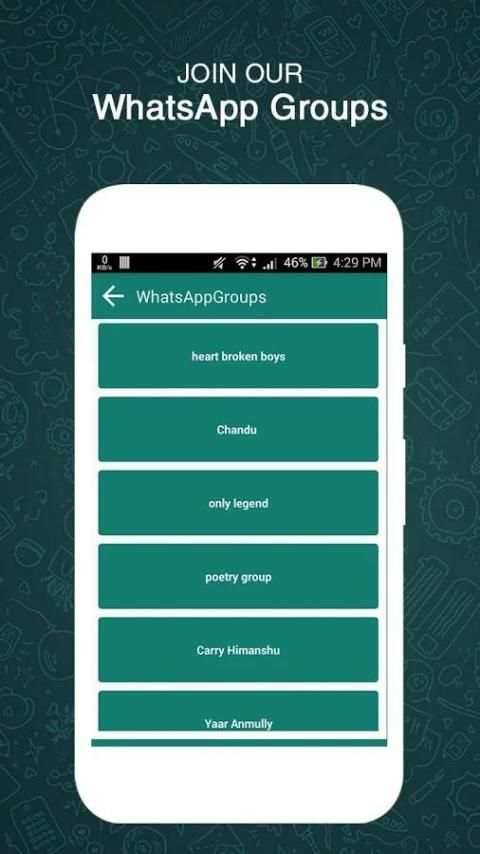 Groups For Whatsapp screenshot 1