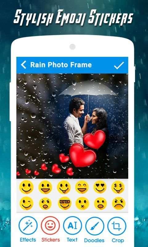 Rain Photo Frame screenshot 1